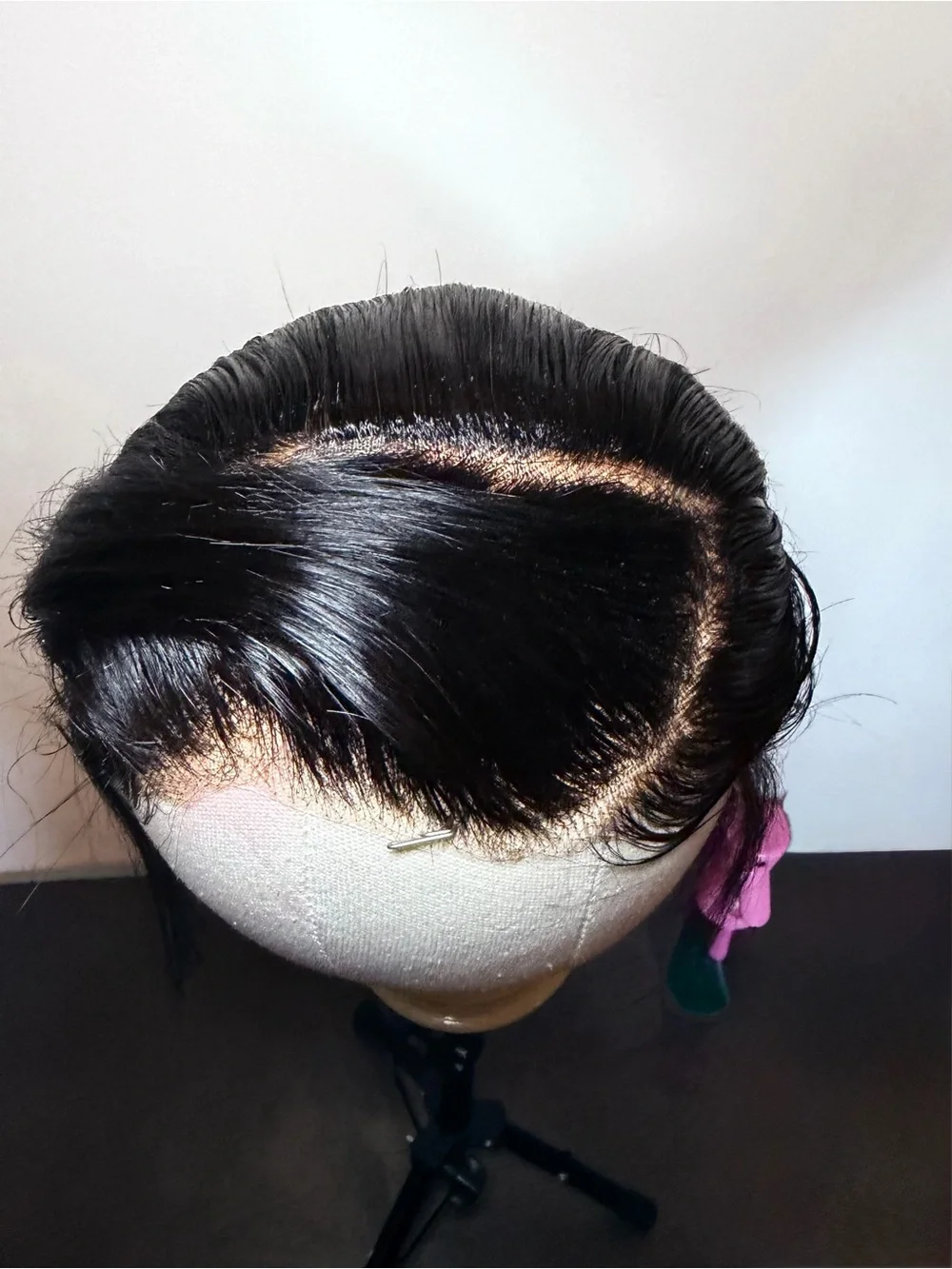 Custom 10” Human Hair Lace Front Wig – Ready to Wear ✨